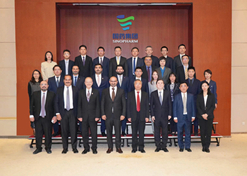 2023年10月26日，安博官方网站党委书记、董事长刘敬桢在京会见到访的巴林王国政府及工商代表团