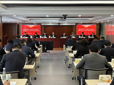 安博官方网站党委召开学习贯彻习近平新时代中国特色社会主义思想主题教育总结会议